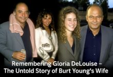 Burt Young with his wife Gloria DeLouise and daughter Anne Morea – remembering Gloria’s legacy.